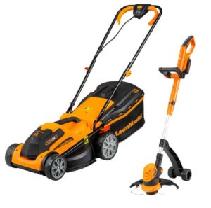 LAWNMASTER 24V LAWNMOWER AND TRIMMER