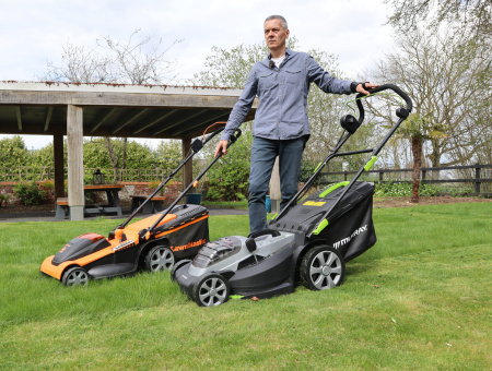 Electric Cordless Lawnmowers for Small Lawns in the UK